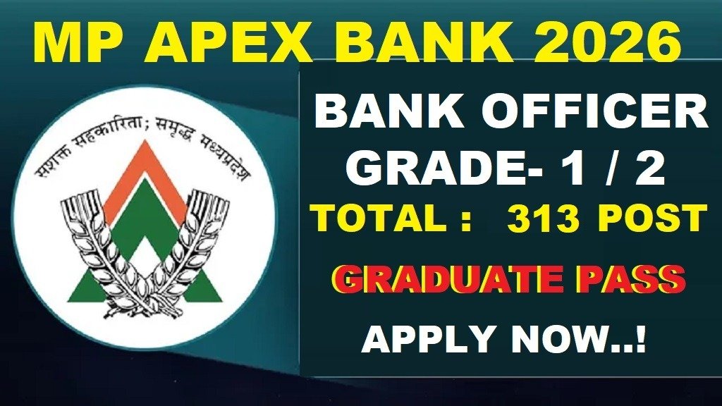 MP Apex Bank Officer Grade-I, II Recruitment 2026