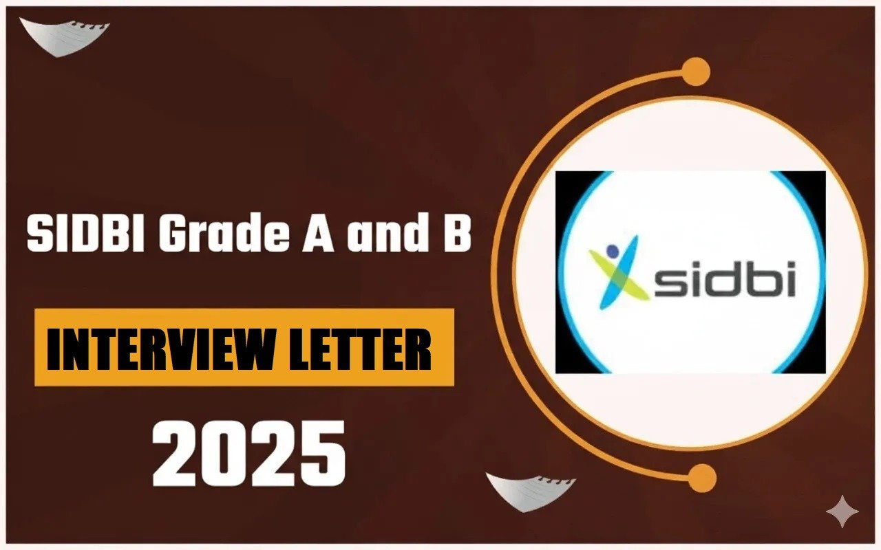 SIDBI Grade A & B Final Result 2026